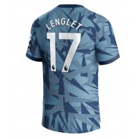 Camiseta Aston Villa Clement Lenglet #17 Tercera Equipación Replica 2023-24 mangas cortas